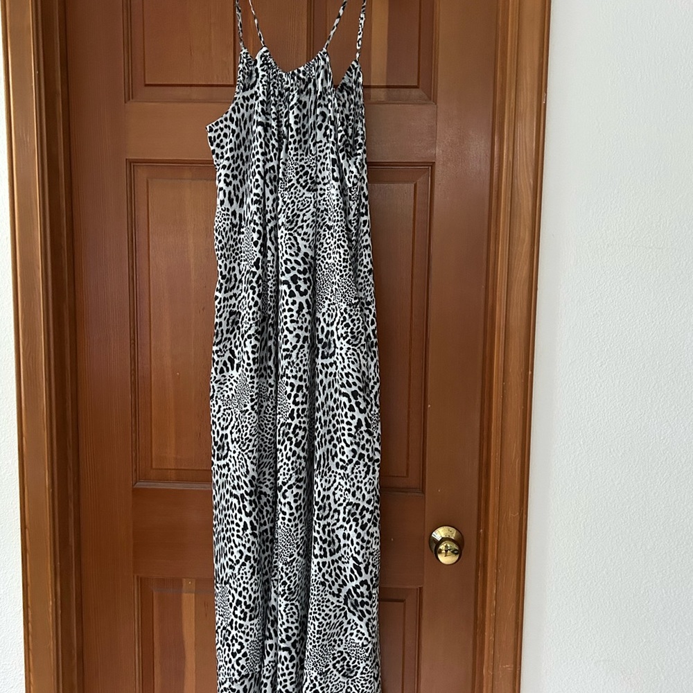 Maxi pant dress